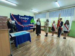 Obchody Święta Konstytucji 3 Maja w naszej szkole